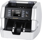 NUCOUN VC-7S Silver Bank Grade Money Counter Machine Mixed Denomination Value by NUCOUN