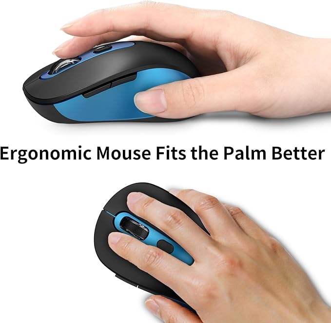 Wireless Mouse for Laptop, Chromebook, Silent Mouse - Image 6