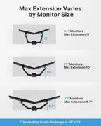 HUANUO Dual Monitor Stand - Image 8