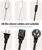 11PCS Cable Management Cord Holder Organizer, Magnetic Cable Clips Adhesive - Image 8