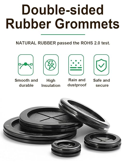 110 Pcs Rubber Grommets Kit - Image 2