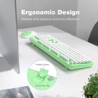 KNOWSQT Wireless Keyboard and Mouse Combo - Image 3