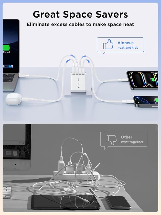 40W USB C Charger Block, iPad Pro, Cellphones Charger - Image 8