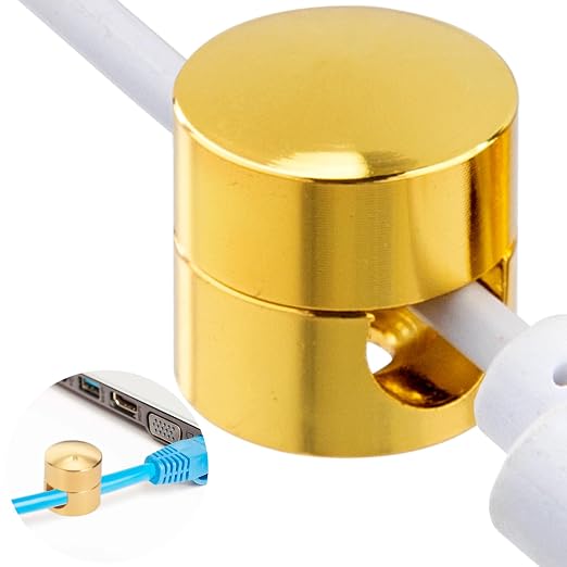 1 Sets Charger Holders for Cords, Adhesive Metal Cord Clips, Cable Management by Unknown
