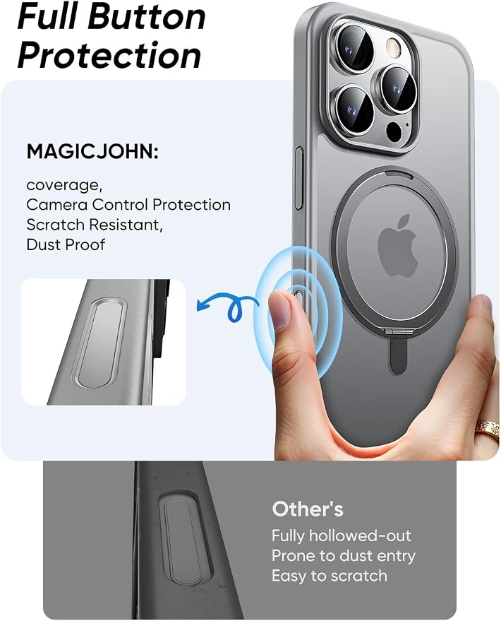 MAGIC JOHN 360° Rotatable Magnetic Invisible Stand - Image 8