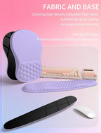 Hokafenle 2in1 Combination, Wave Keyboard Wrist Rest and Ergonomic Curvature - Image 6