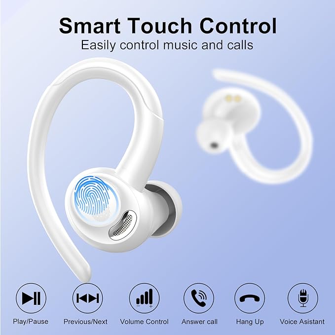 Wireless Earbuds Bluetooth 5.3 Headphones Sports, 48Hrs Playtime Bluetooth - Image 7