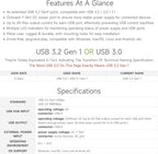 Waveshare 4-Ch USB 3.2 Gen1 HUB, Compatible - Image 4