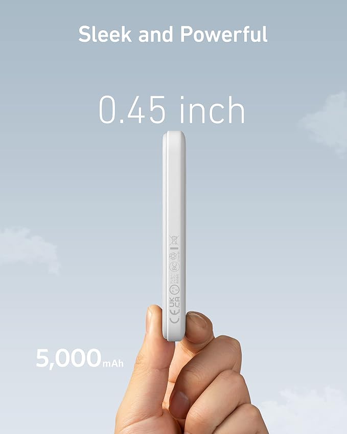 Anker 621 Magnetic Portable Charger, 000mAh Wireless Power Bank - Image 7