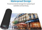 Gaming Mouse Pad, Large Non-Slip Rubber Base Mousepad, Keyboard Mouse Mat - Image 5
