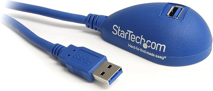 StarTech.com 5 ft Desktop SuperSpeed USB 3.0 Extension Cable by StarTech