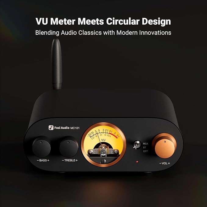 Fosi Audio MC101 Bluetooth Stereo Amplifier Home Audio Component Mini Amp - Image 6