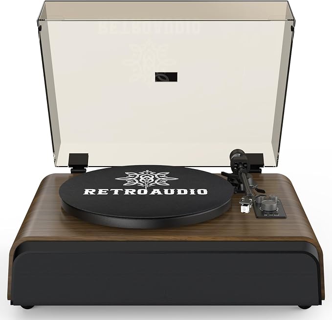 Record Player High-Fidelity Turntable by RetroAudio