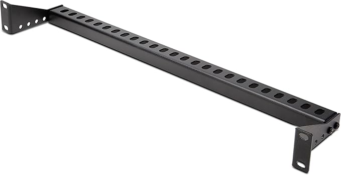 StarTech.com 1U Rack Mountable Cable Lacing Bar w/Adjustable Depth, Cable - Image 2
