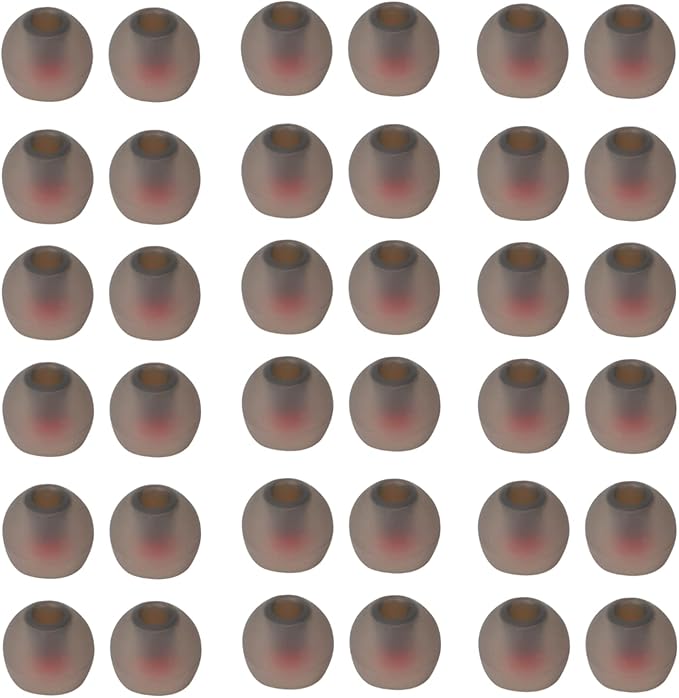 36 Pieces Large Earbud Tips Soft and Comfortable Ear Bud Replacement Pieces by CYADCI