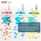JRready 50Set IP68 Waterproof Butt Splice Connectors Red MiniSeal Crimp Splice - Image 4