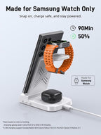 Wireless Charger for Samsung Charging Station, 3 in 1 Android Phone Charger for - Image 3