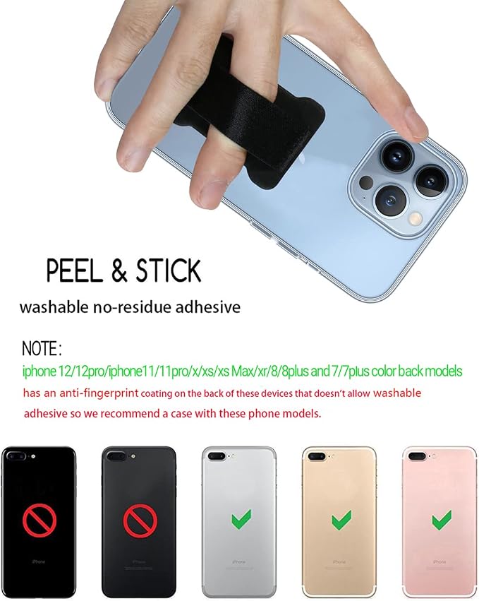 WUOJI Universal Phone Grip for Smartphones - Image 7