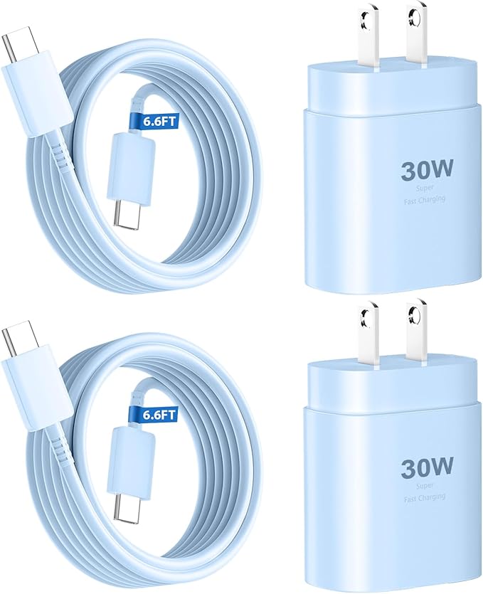 USB C Phone 16 15 Charger Fast Charging, 30W Phone 16 15 Pro Max Charger Block by DiHines