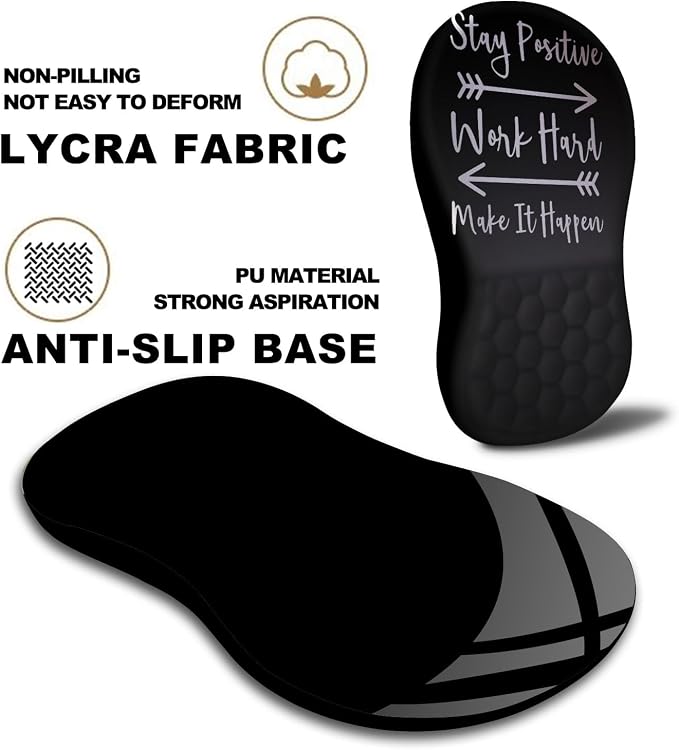 Mouse Pad Wrist Support, Ergonomic Mouse Pad - Image 6