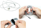 Heaviest Cable Organizer on The Market! Compact and Weighted Desktop Cord - Image 8