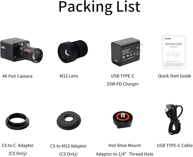4K POV Box Camera PoE, Simultaneously HDMI & SDI Output, RTSP/RTMP/SRT - Image 9