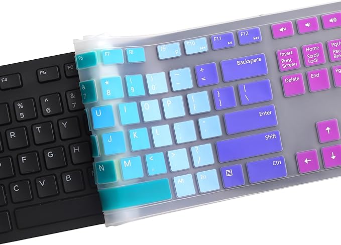 Keyboard Cover for Dell KM636 KB216 KB216t KB216d KB216p Wired & Wireless - Image 5