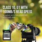 PNY 128GB Elite Class 10 U1 V10 SDXC Flash Memory Card - Image 4