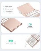 Samsers Multi-Device Foldable Bluetooth Keyboard - Image 7