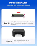 C500 C505 Drum Unit 4-Pack High Capacity Replacement - Image 4
