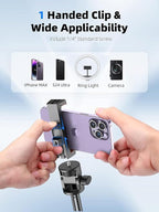 Kaiess 62" Phone Tripod & Selfie Stick, Extendable Photography Light Stand - Image 5