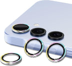 for Samsung Galaxy A16 Camera Lens Protector, Individual Metal Ring Tempered - Image 2