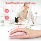 TECKNET Wireless Mouse, 2.4G Quiet Computer Mouse - Image 3