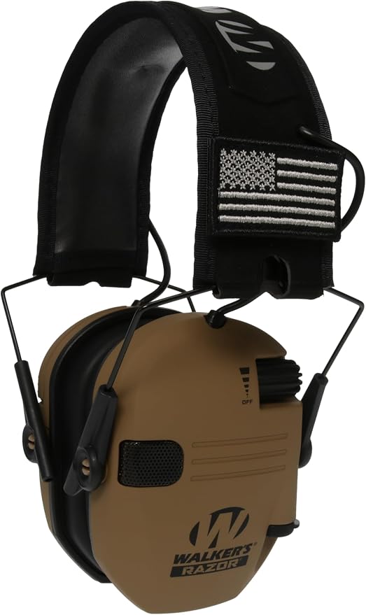 Walker's Razor Slim Ultra Low Profile Compact Design Adjustable Range Shooting by Walkers