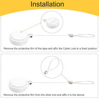 MECCANIXITY 1.8 ft Retractable Cable Lock - Image 6