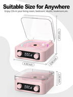 CD Player with Built-in Speakers Portable Bluetooth Input&Output Desktop CD - Image 4