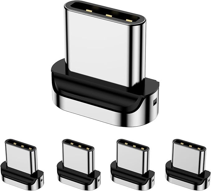 Magnetic Connector Tips Head for USB-C Android Devices, only Compatible 3A by CNaKdDG
