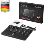 Perixx PERIBOARD-526 ES, Mini teclado USB con Cable y trackball - Image 7