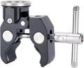 NICEYRIG Super Clamp to Rosette Mount Adapter, Maximum 50mm Adjustable Jaw by NICEYRIG