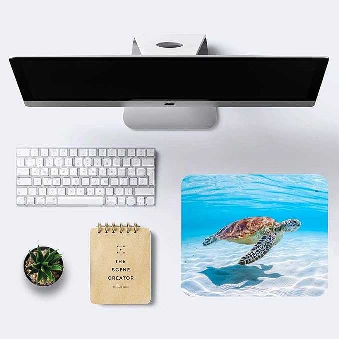 Sea Turtle Mouse Pad Non-Slip Rubber Base Gaming MousePads - Image 6