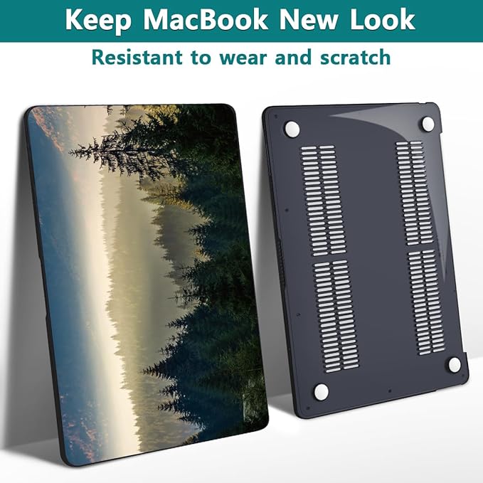 Teryeefi Compatible with MacBook Pro 13 inch Case M2 M1 2024, 2022-2016（A2251 - Image 4