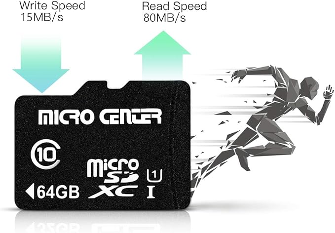 Micro Center 64GB Class 10 MicroSDXC Flash Memory Card - Image 3