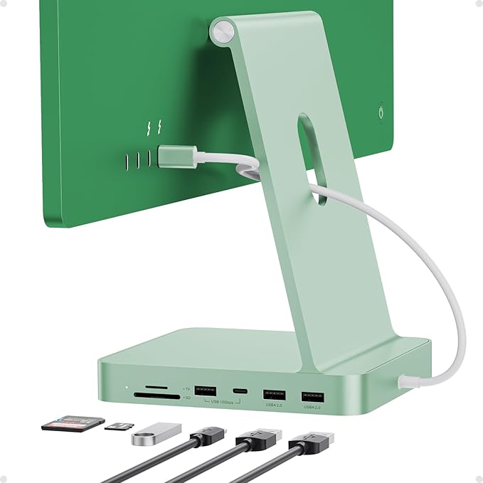 USB C HUB for iMac 24 inch 2021/2023/2024, USB Hub Adapter iMac Accessories for by PULWTOP