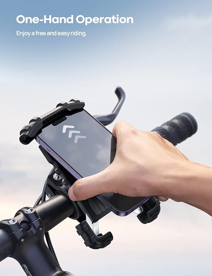 Lamicall Bike Phone Holder, Motorcycle Mount - Image 2