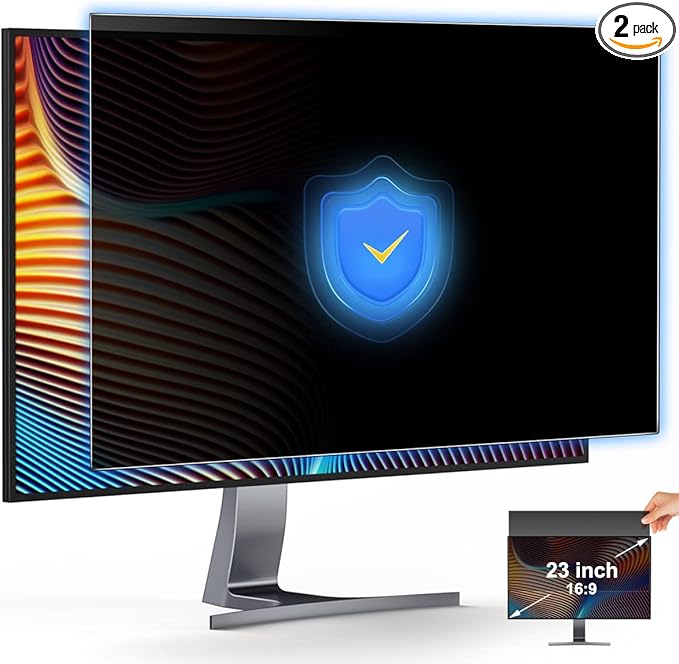 23 Inch Privacy Screen for Monitor Computer Screen Privacy Filter for 16:9 by JEAPKA