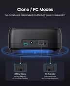 ORICO USB Type C to SATA 2 Bay Hard Drive Docking Station Duplicator/Cloner - Image 9