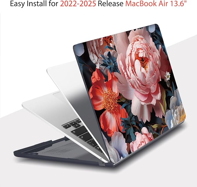 Teryeefi Compatible with A2681 A3113 A3240 MacBook Air 13.6 inch Case M2 M3 M4 - Image 6