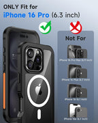 seacosmo for iPhone 16 Pro Case, Full Body Bumper - Image 9