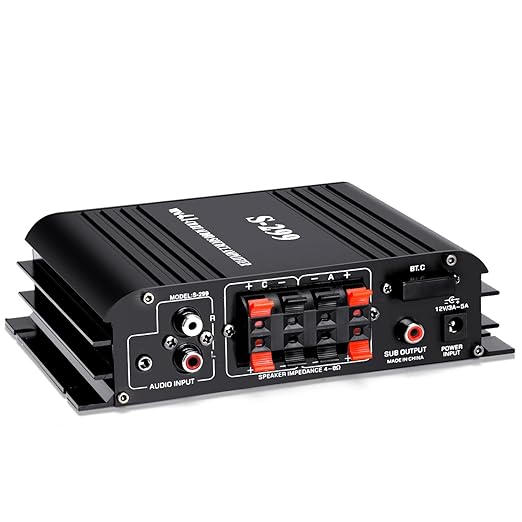 Facmogu S-299 4.1CH Bluetooth Power Amplifier - Image 8
