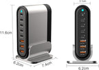 USB C Fast Charger : Fast Charging Station : 285W-8 Port Desktop Multiple - Image 6